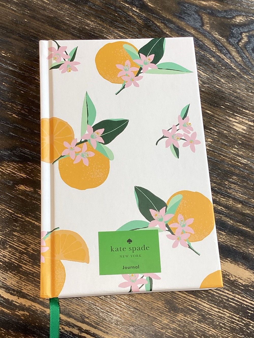 Kate Spade Orange Toss Hardcover Journal